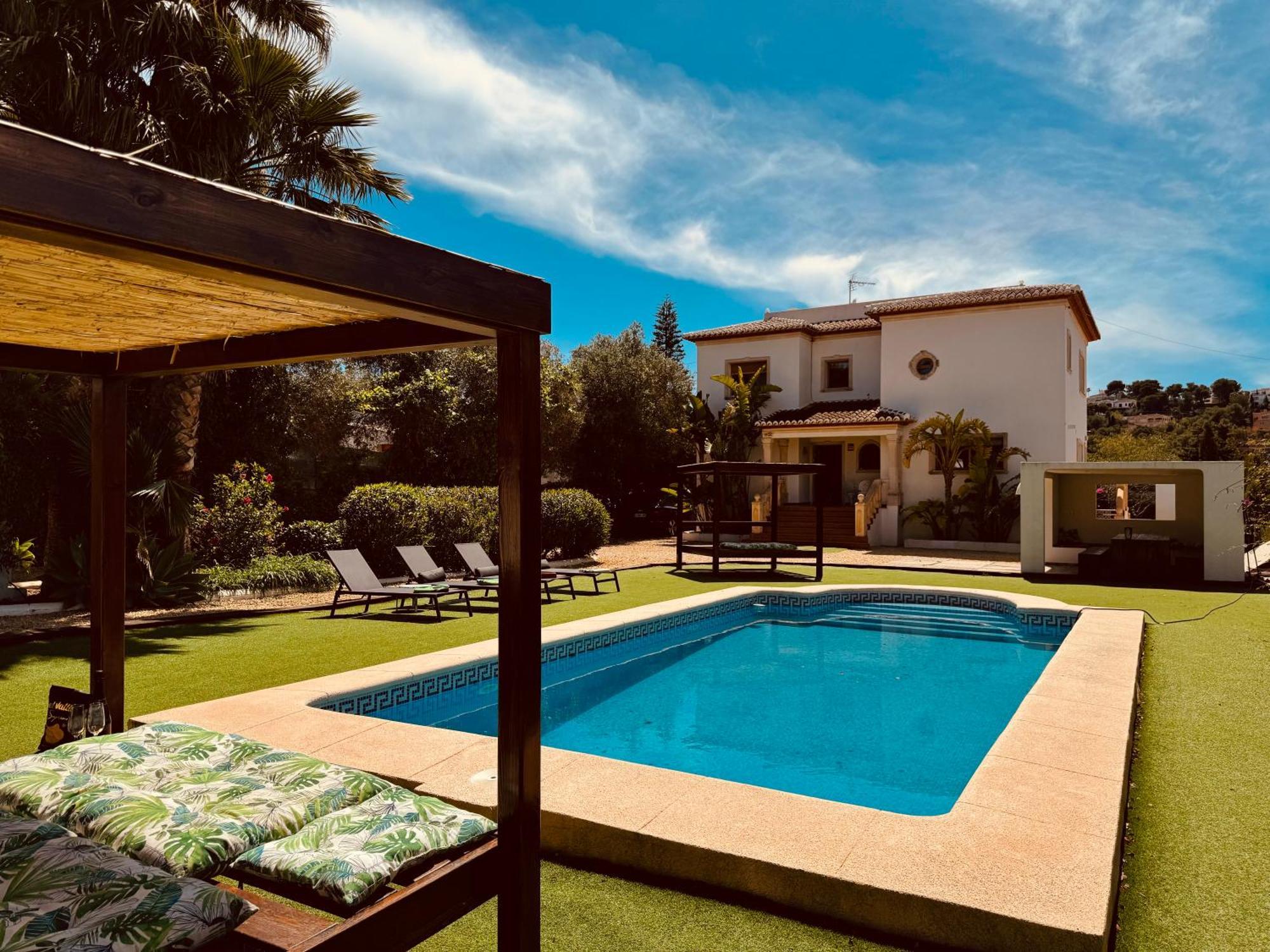 Javea Dream Luxury Villa With Pool, Lounge, Bbq, Airco, Wifi Balcon del Mar Eksteriør billede